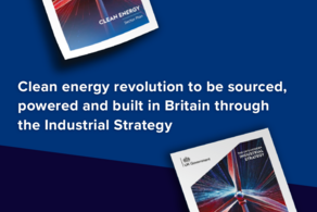 Clean energy future to be 'built in Britain'
