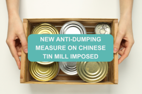 UK imposes new anti-dumping measure on Chinese tin mill