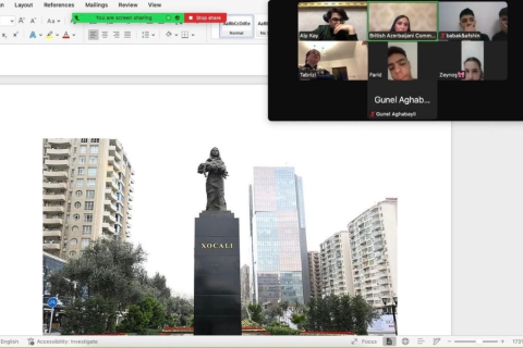 UK-based Karabakh School holds online lessons on 34th Khojaly genocide anniversary