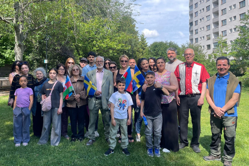 Azerbaijani diaspora celebrates Swedish National Day in Stockholm