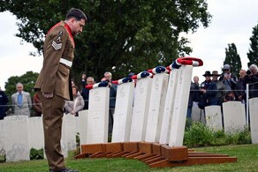 Six World War One soldiers buried in Belgium