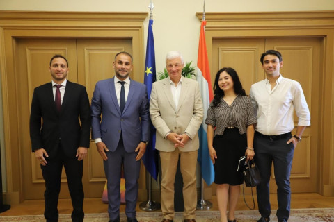 Luxembourg Parliament President Receives Azerbaijani Diaspora Delegation