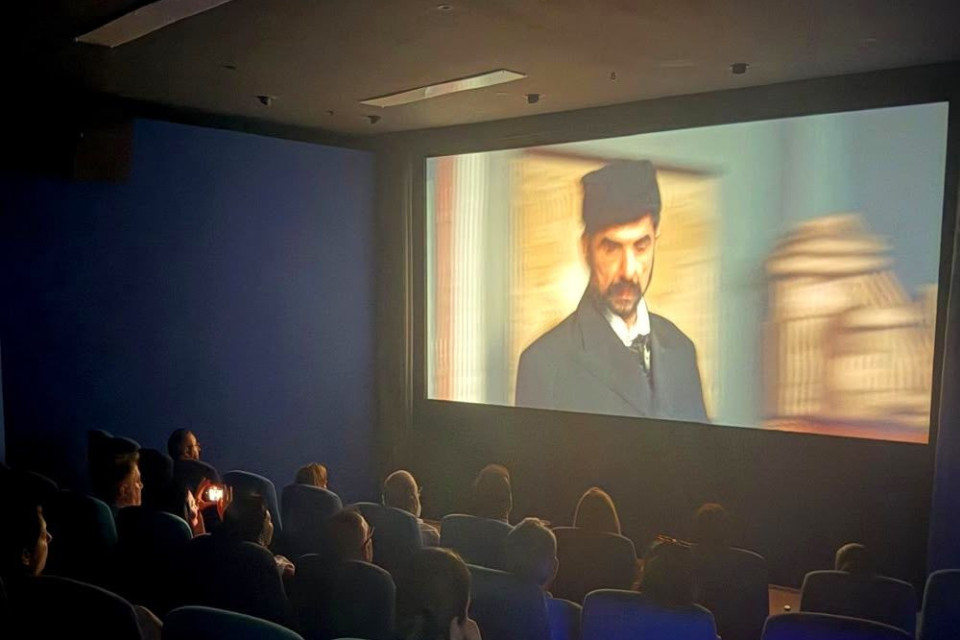 Documentary on Mirza Gadim Iravani Screened in Stuttgart