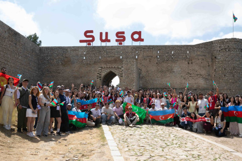 Diaspora Youth Visit Shusha and Khankendi During Summer Camp