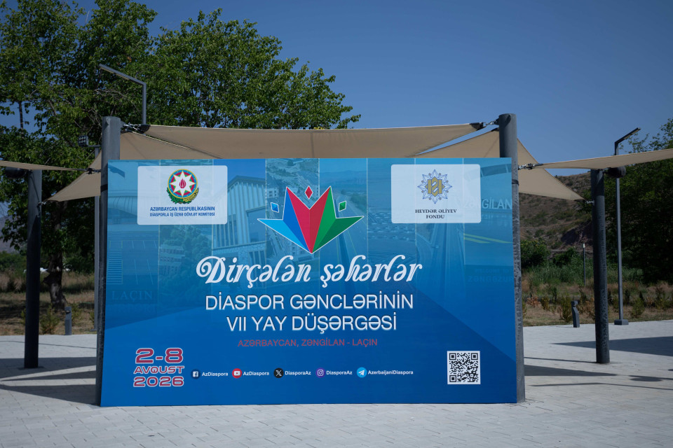 Diaspora Committee Officials Meet Youth at Summer Camp in Eastern Zangazur